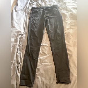 AG Prima Skinny Black Jeans